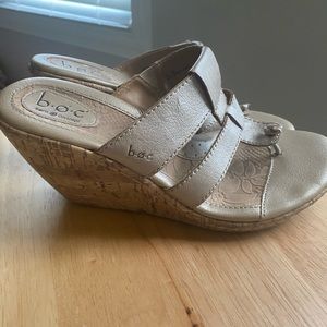 BOC platform sandals.